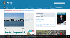 Desktop Screenshot of pakosc.pl