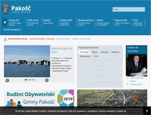 Tablet Screenshot of pakosc.pl
